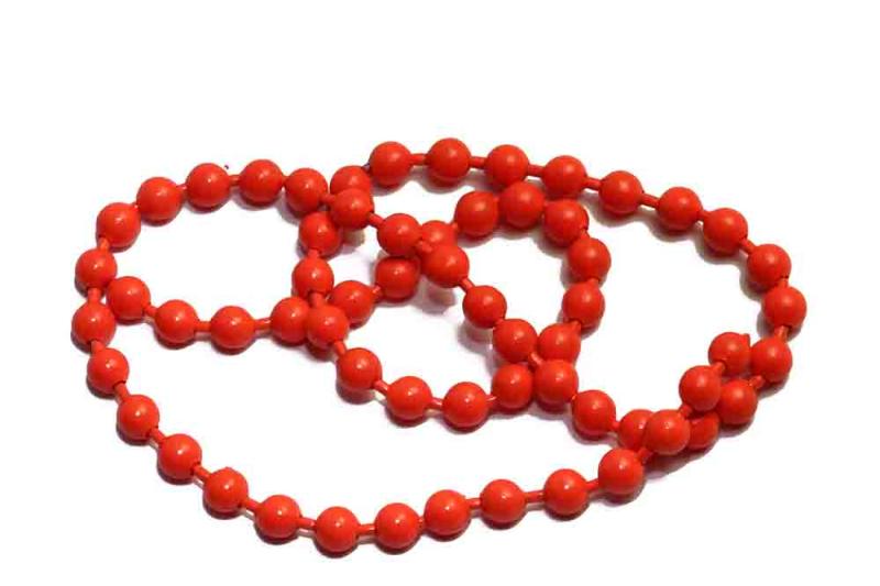 Beadchain Øjne Fl. Orange fra Hareline - Fantastisk Tilbud!