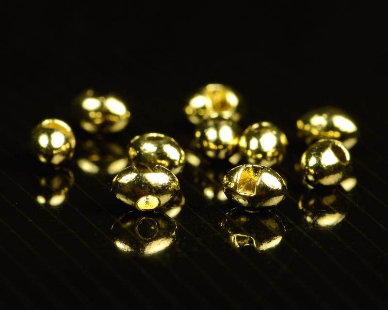 Guld Tungsten Fodboldperler 7,5 mm fra Spawn