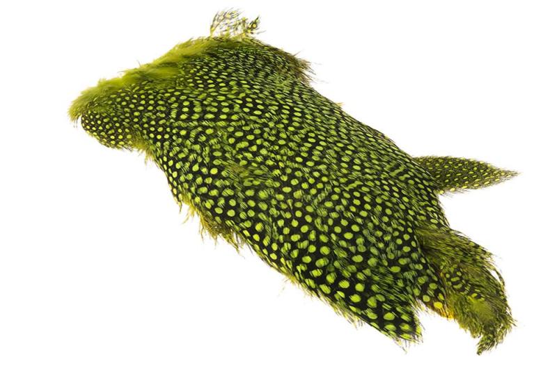 Perlehøne Lår Fluo. Gul Chartreuse fra Whiting