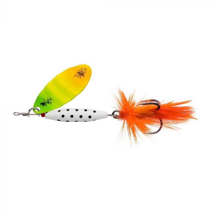 Abu Garcia 7g Reflex White Spinner Lf Firetiger - Fiskegrej