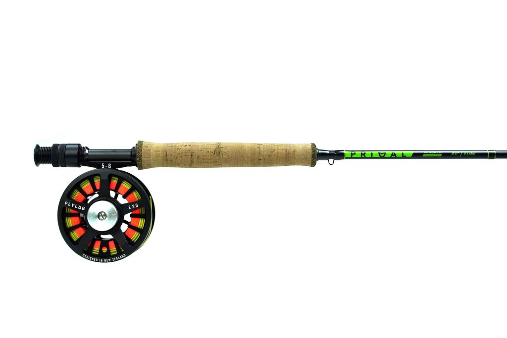 Conquest Exo 9'0" #6 Fluesæt med Hjul og Line