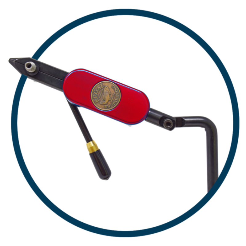 Medallion Series Fluehjul - Hot Rod Red fra Regal