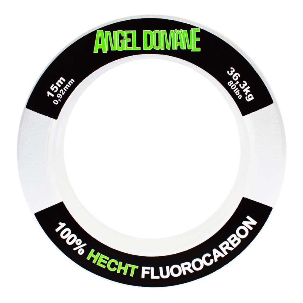 Angel Domäne 100 Gedde Fluorocarbon - Usynlig Fiskeline