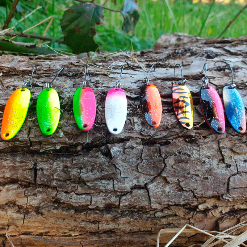 Fisk Innovations Es Spoon 2 - 8cm, 2,5g Pink/Sort