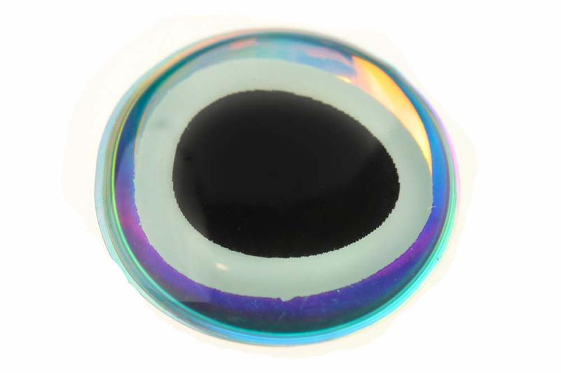 3D Epoxy Øjne - Hvid Opal fra Ftm
