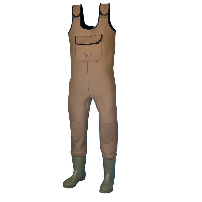 Sigma Neoprenwaders med Gummisål - Perfekt til Fiskeri!