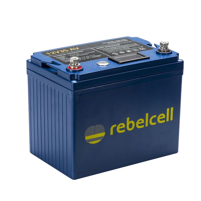 12v35 Av Lithium fra Rebelcell
