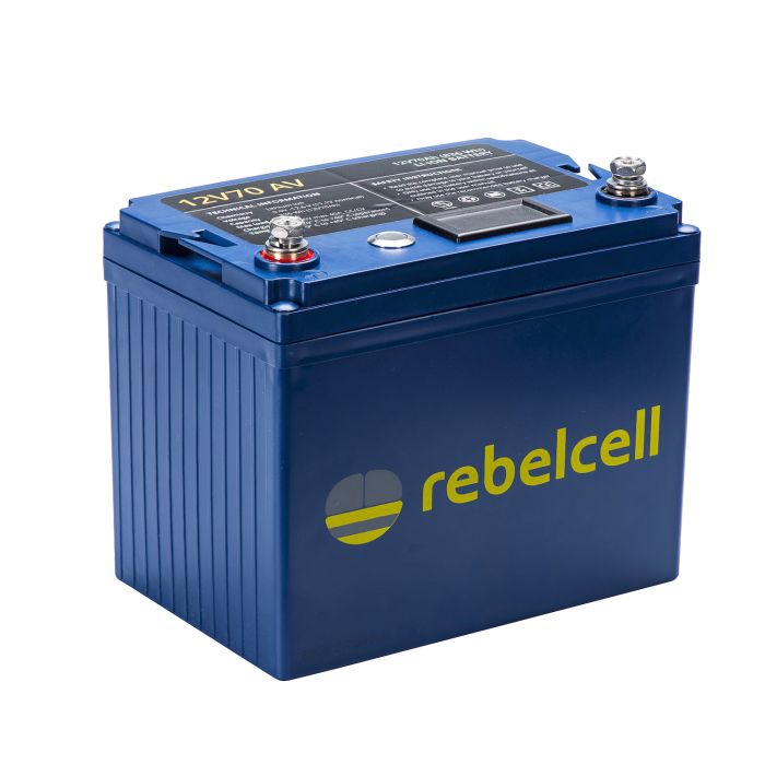 12v70 Av Lithium fra Rebelcell