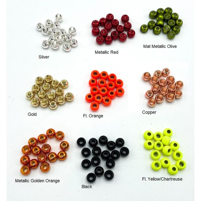 Brass Beads 4mm fra Future Fly