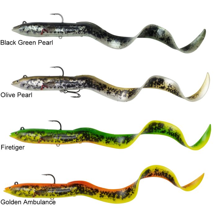 4d Real Eel Php 20cm fra Savage Gear