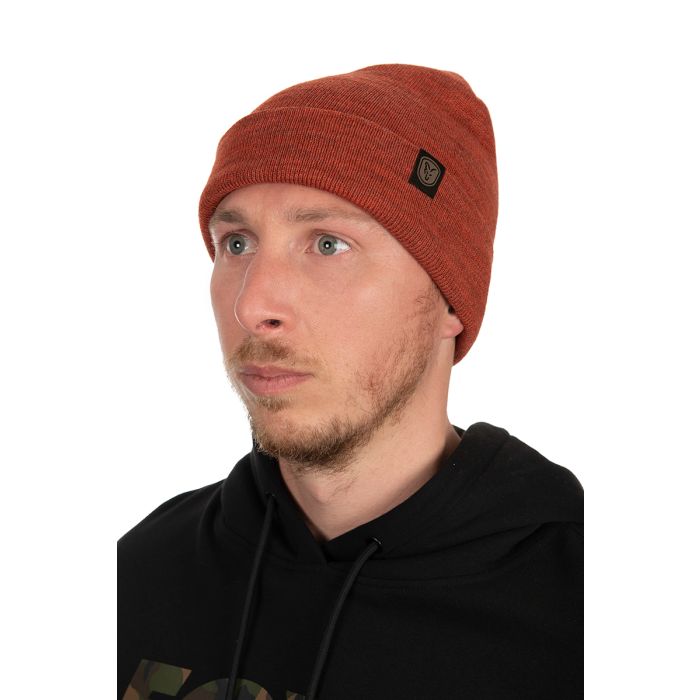 Beanie Burnt Orange Marl fra Fox