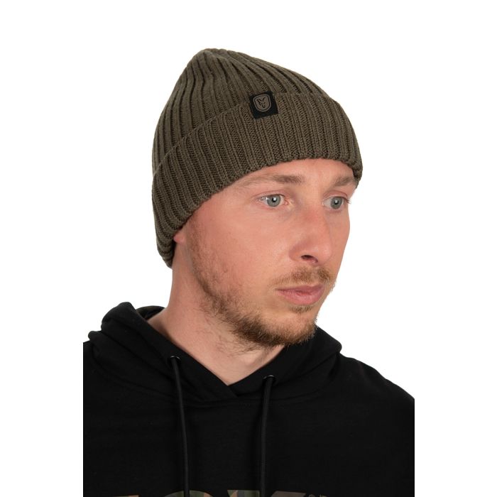Beanie Merino Trawler Olive fra Fox