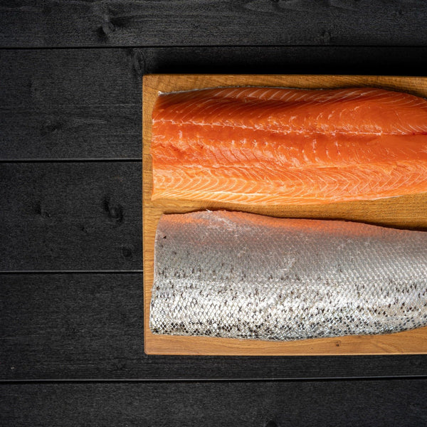Dansk Lakseside Fra Skagen Salmon fra Kystfisken